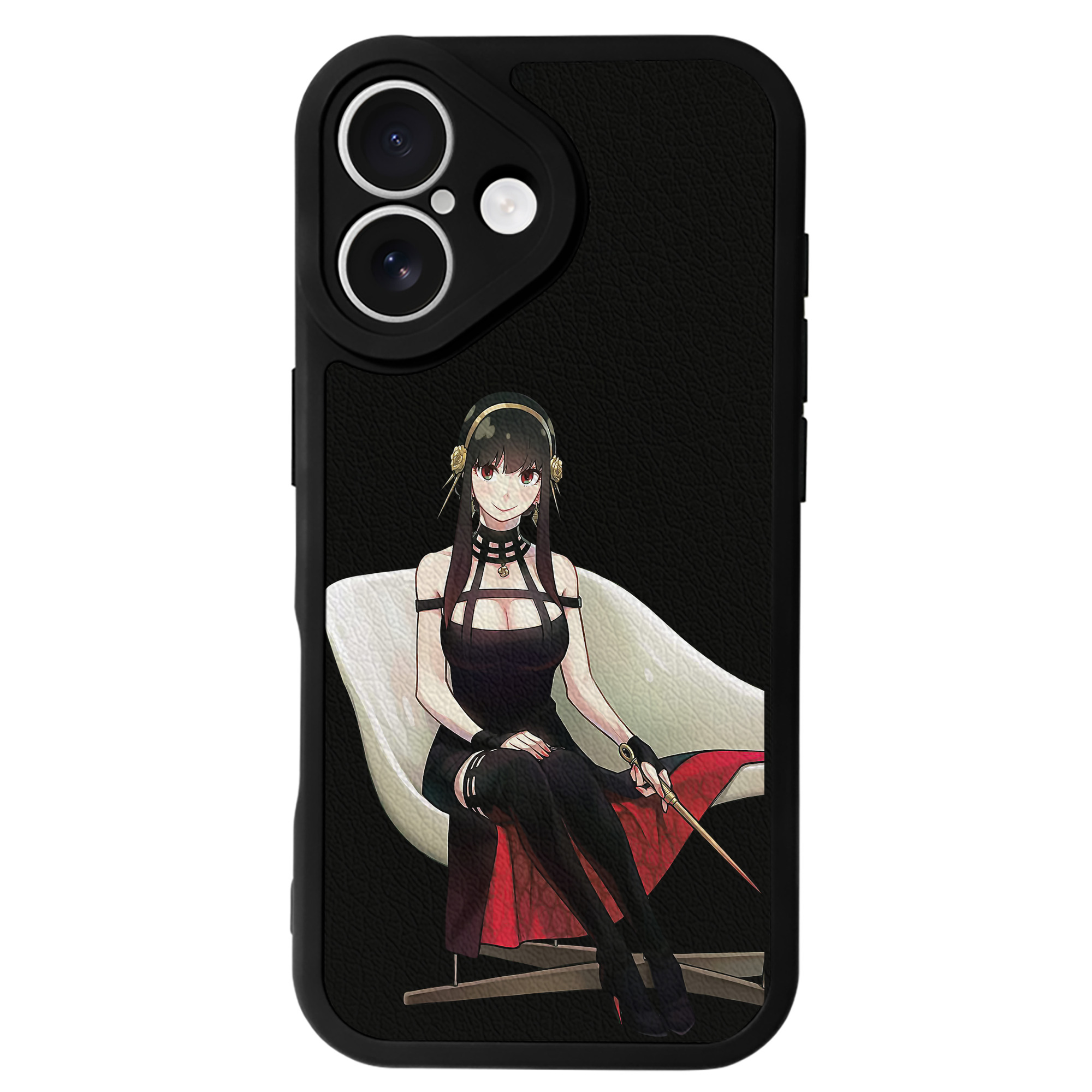 （画像用） SPY×FAMILY间谍家家酒 【iPhone 16シリーズ対応】シリコンスマホケース（レザー調） 材質：シリコン